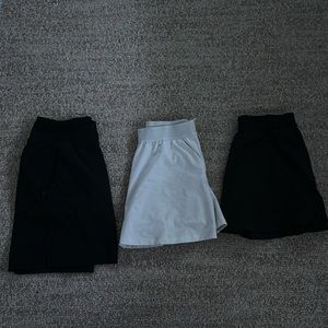 Athleta and 2 DSG Athletic skirts